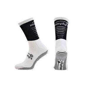 Murphys Unisex Adult Pro Mid GAA Socks / Black/White